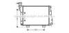 AVA QUALITY COOLING LA2005 Radiator, engine cooling